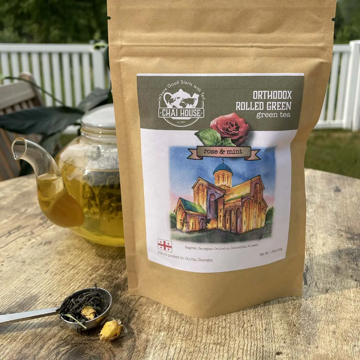 Georgian-Orthodox-Rolled-Green-with-Rose-_-Mint2_1 Georgian Orthodox-Rolled Green with Rose Mint photo 2